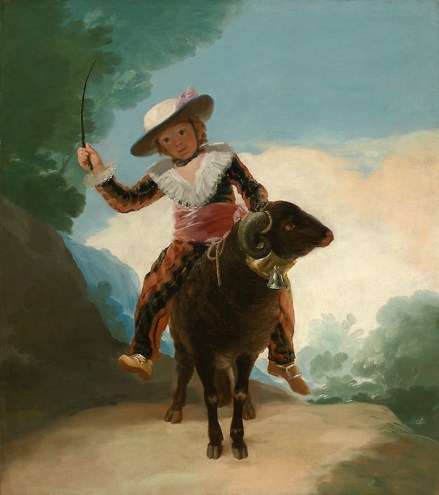 boy on a ram
